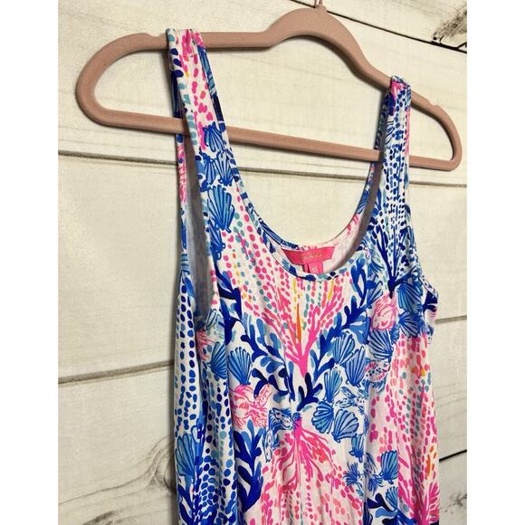 Lilly Pulitzer EUC Jarrett Romper Resort White Sway with Me Size XS - Picture 3 of 7